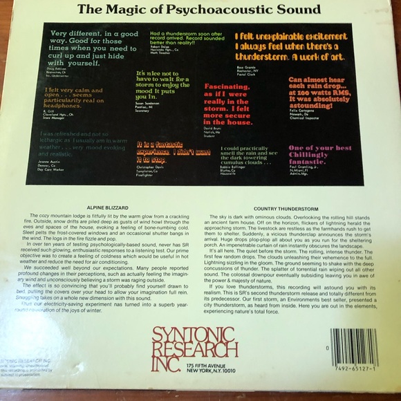 ENVIRONMENTS Disc II LP Record Album - Picture 2 of 8